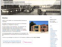 Tablet Screenshot of huisartsenmarknesse.nl